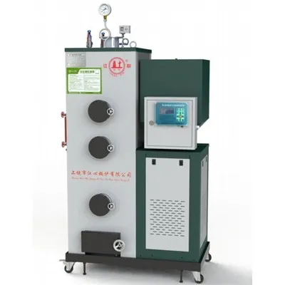 Generator de abur pentru arderea lemnului